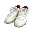 PEARLY GATES パーリーゲイツ 053-7992370 ローカット ゴルフシューズ ホワイト系 24cm 【中古】ゴルフウェア レディース