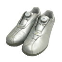 ADIDAS GOLF アディダスゴルフ ゴルフシューズ シルバー系 24 【中古】ゴルフウェア レディース