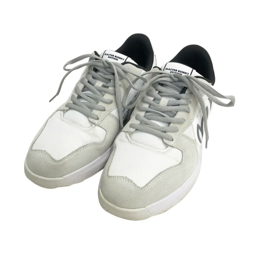 MASTER BUNNY EDITION マスターバニーエディション 758-3192201 スパイクレス ゴルフシューズ ホワイト系 25.5 【中古】ゴルフ...