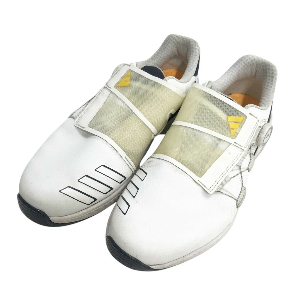 ADIDAS GOLF アディダスゴルフ ZG23/H06348 ゴルフシューズ BOA ホワイト系 26 【中古】ゴルフウェア メンズ