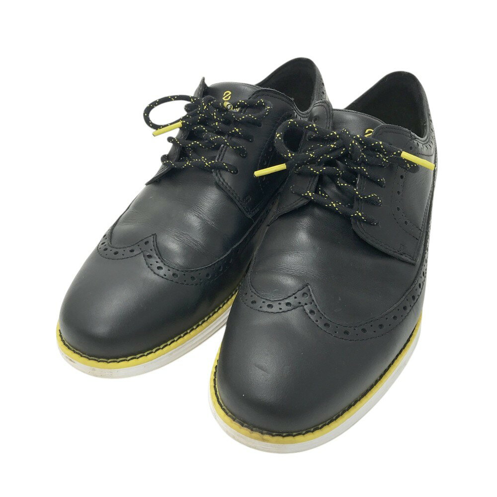 COLE HAAN GOLF コールハーンゴルフ C33682 オリジナルグランド ウィング オックスフォード スパイクレスシューズ ブラック系 9 1/2 ...