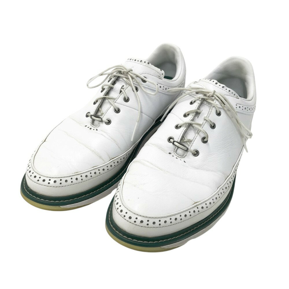 ADIDAS GOLF アディダスゴルフ IE3526/2023年モデル ゴルフシューズ ホワイト系 29.5cm 【中古】ゴルフウェア メンズ