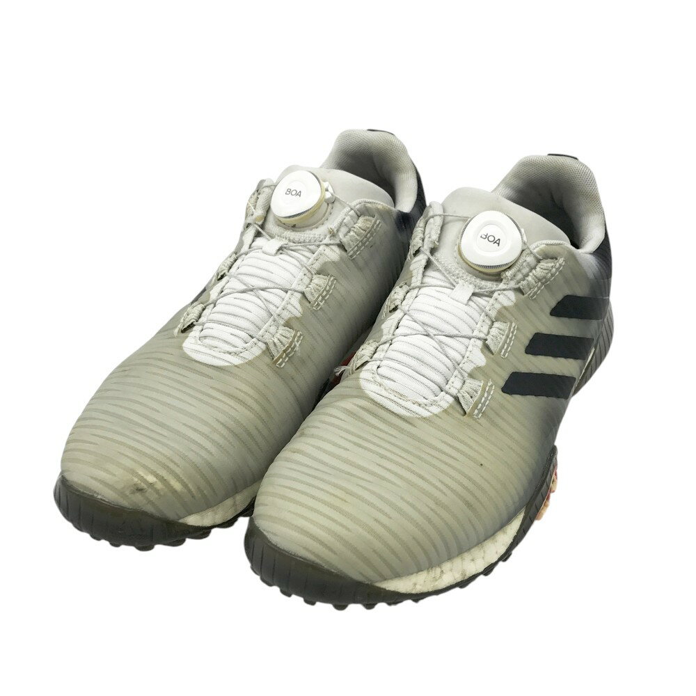 ADIDAS GOLF アディダスゴルフ FY0675 ゴルフシューズ コードカオス BOA グレー系 26 【中古】ゴルフウェア メンズ