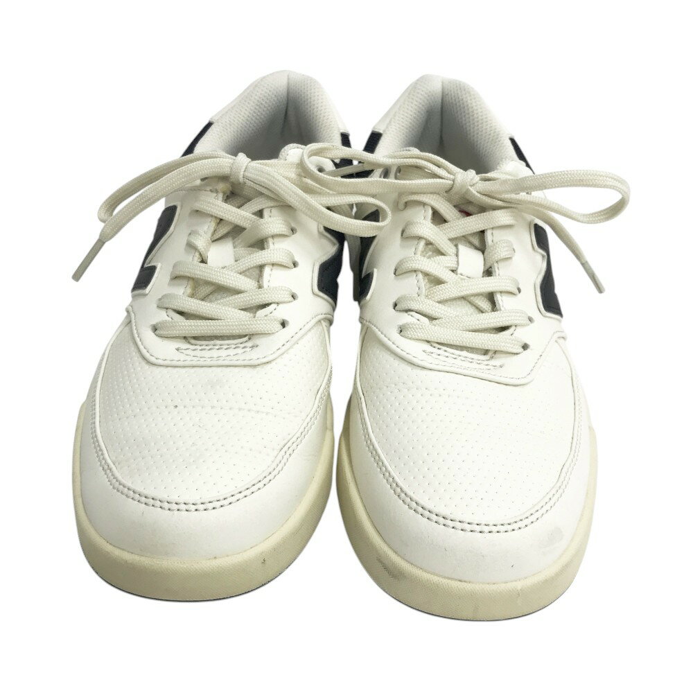 NEW BALANCE GOLF ニューバランス UGC574JO スパイクレスゴルフシューズ ホワイト系 JPN 24.5 【中古】ゴルフウェア レディース