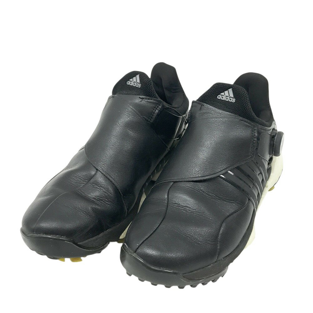 ADIDAS GOLF アディダスゴルフ GY5338 TOUR 360 22 BOA ゴルフシューズ ブラック系 25 【中古】ゴルフウェア メンズ