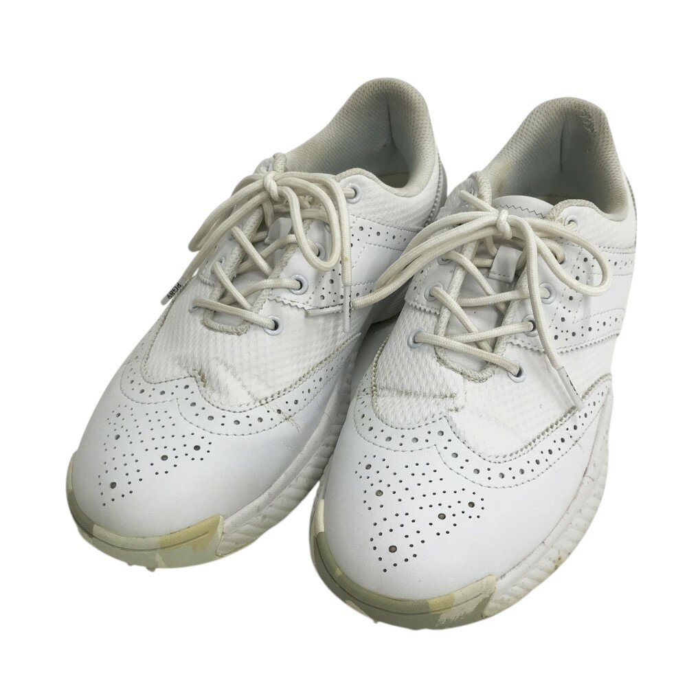 PEARLY GATES パーリーゲイツ 2023年モデル 053-3292751 スパイクレス ゴルフシューズ ホワイト系 27 【中古】ゴルフウェア メンズ