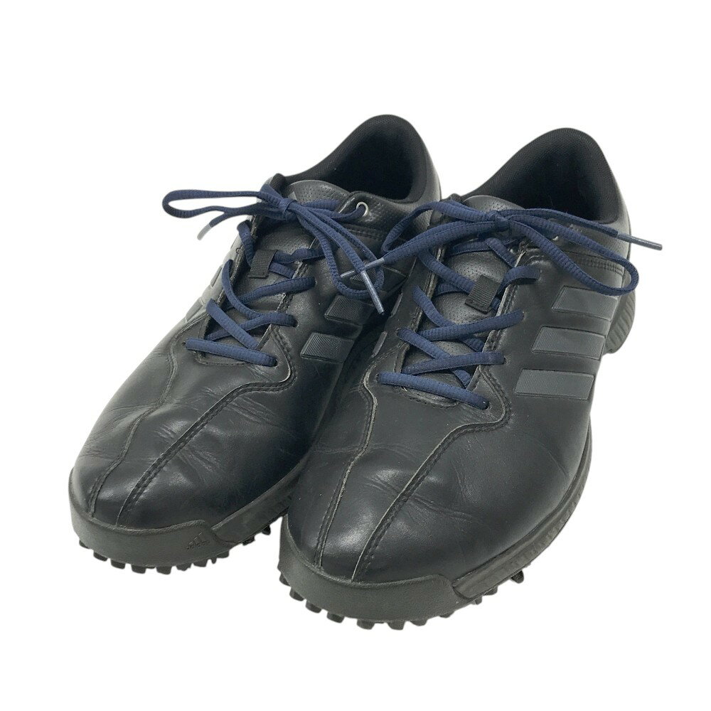ADIDAS GOLF アディダスゴルフ BD7139 AD19 CPトラクション ゴルフシューズ ブラック系 26 【中古】ゴルフウェア メンズ