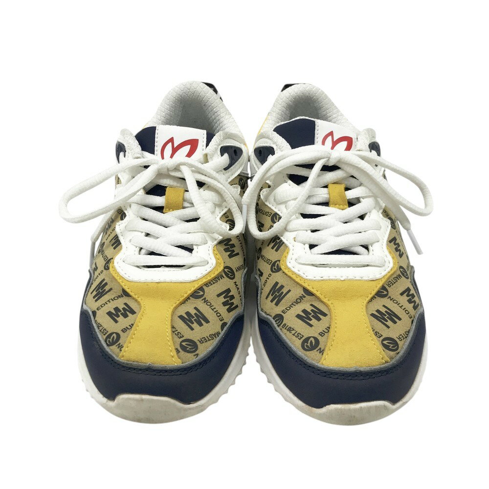 MASTER BUNNY EDITION マスターバニーエディション スパイクレスゴルフシューズ モノグラム柄 ベージュ系 24 【中古】ゴルフウェア レディース