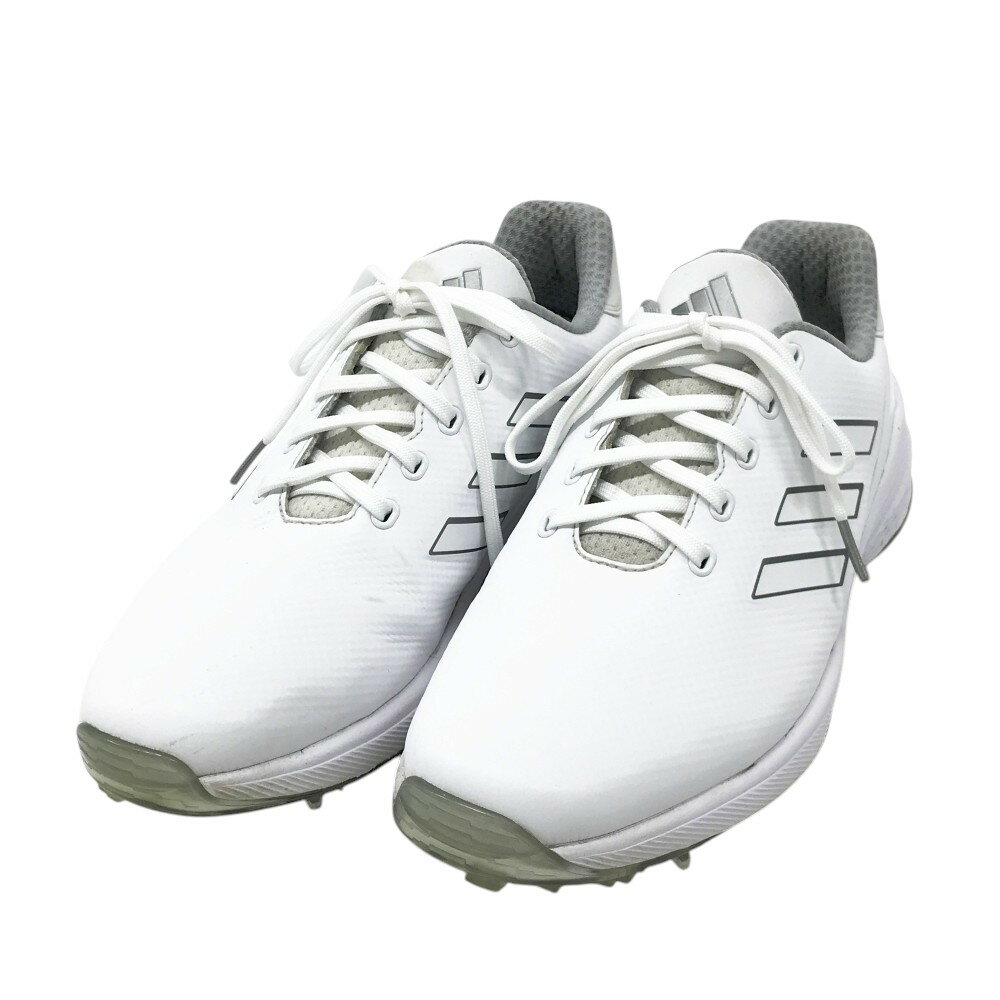 ADIDAS GOLF アディダスゴルフ GW1177/ ZG23 ゴルフシューズ ホワイト系 26 【中古】ゴルフウェア メンズ