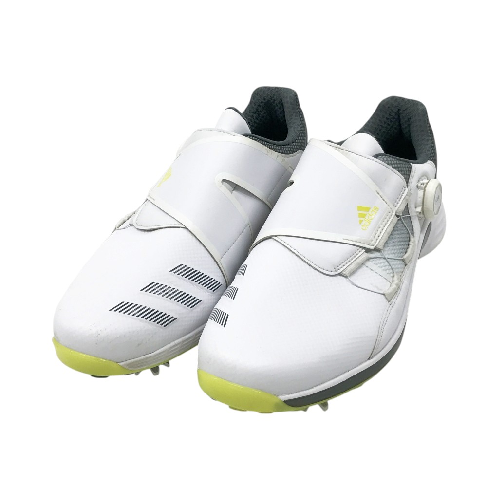 ADIDAS GOLF アディダスゴルフ FW5554/ZG21 BOA ゴルフシューズ ホワイト系 26 【中古】ゴルフウェア メンズ