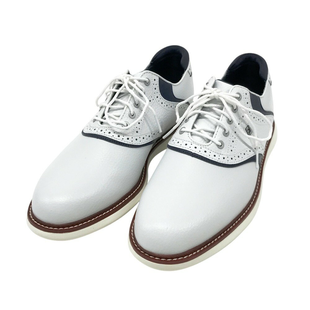 FOOT JOY フットジョイ 57958 2025年モデル ゴルフシューズ Traditions ホワイト系 28 【中古】ゴルフウェア メンズ