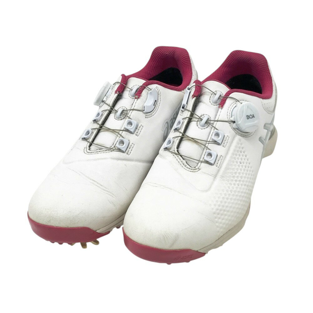 asics アシックス TGN924 ゴルフシューズ GEL-ACE TOUR BOA ホワイト系 25 【中古】ゴルフウェア レディース
