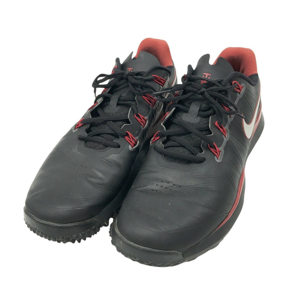 NIKE GOLF ナイキゴルフ タイガーウッズ コレクション ゴルフシューズ ブラック系 28.5 【中古】ゴルフウェア メンズ