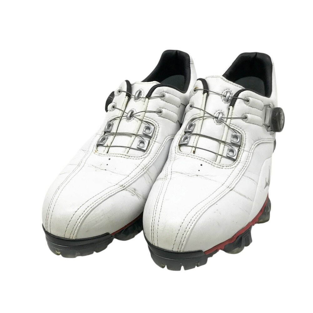 MIZUNO GOLF ミズノゴルフ GENEM 008 Boa/51GP180062 ゴルフシューズ ホワイト系 27 【中古】ゴルフウェア メンズ