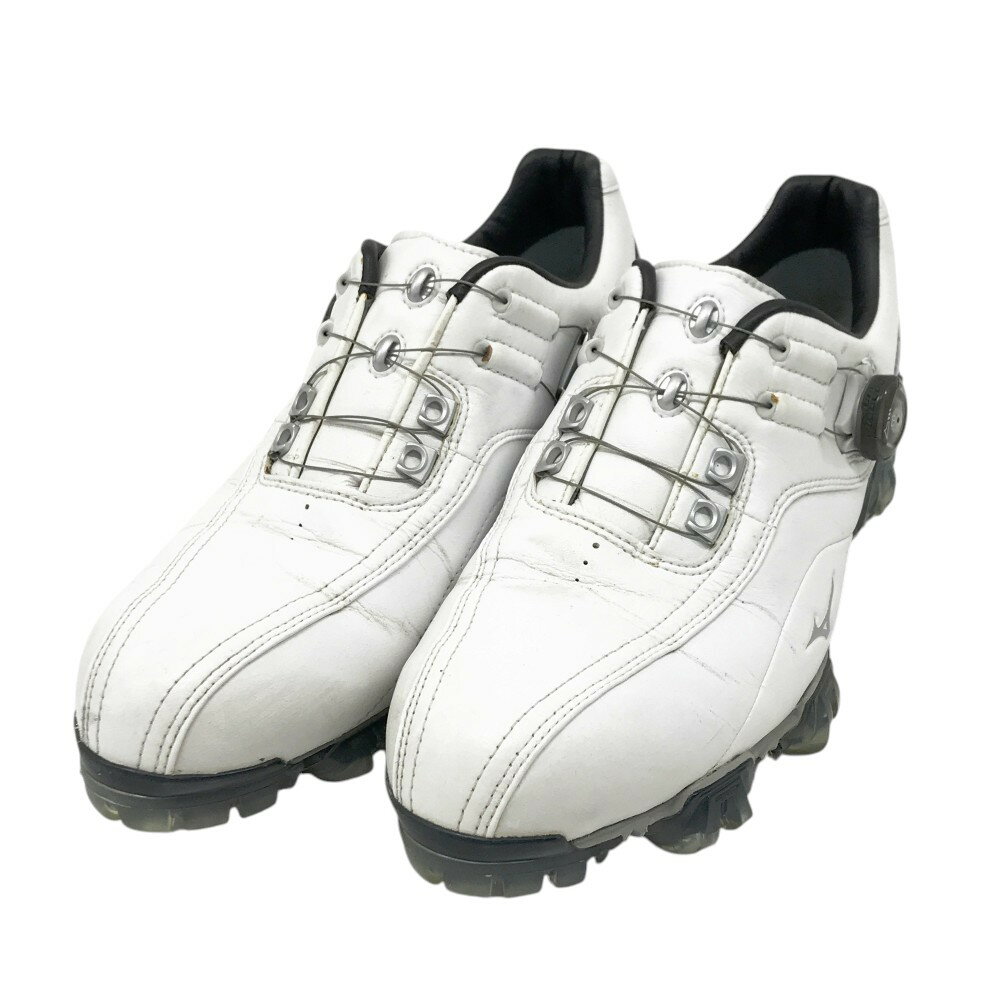 MIZUNO GOLF ミズノゴルフ GENEM 008 Boa/51GP180022 ゴルフシューズ ホワイト系 27 【中古】ゴルフウェア メンズ