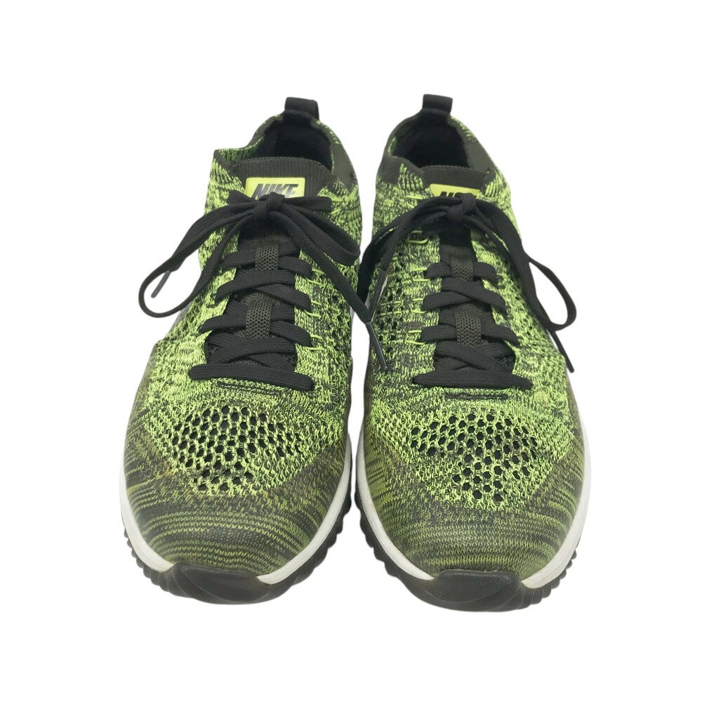 NIKE GOLF ナイキゴルフ フライニット レーサー/909769-700 スパイクレスゴルフシューズ グリーン系 23.5 【中古】ゴルフウェア レディース