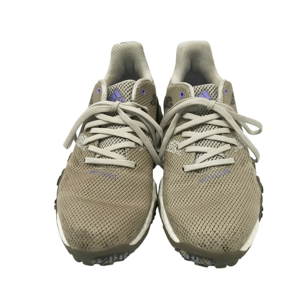 ADIDAS GOLF アディダスゴルフ GV6679 コードカオス22 リミテッド ゴルフシューズ ブラウン系 24cm 【中古】ゴルフウェア レディース