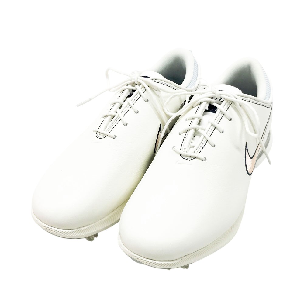 NIKE GOLF ナイキゴルフ CW8338-101 エアズーム ビクトリー ツアー2 ゴルフシューズ ホワイト系 25 【中古】ゴルフウェア メンズ