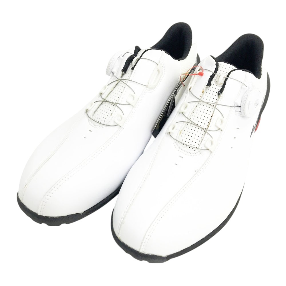 MIZUNO GOLF ミズノゴルフ 51GM152691 NEXLITE 002 Boa スパイクレス ゴルフシューズ ホワイト系 26.5cm 【中古】ゴル...