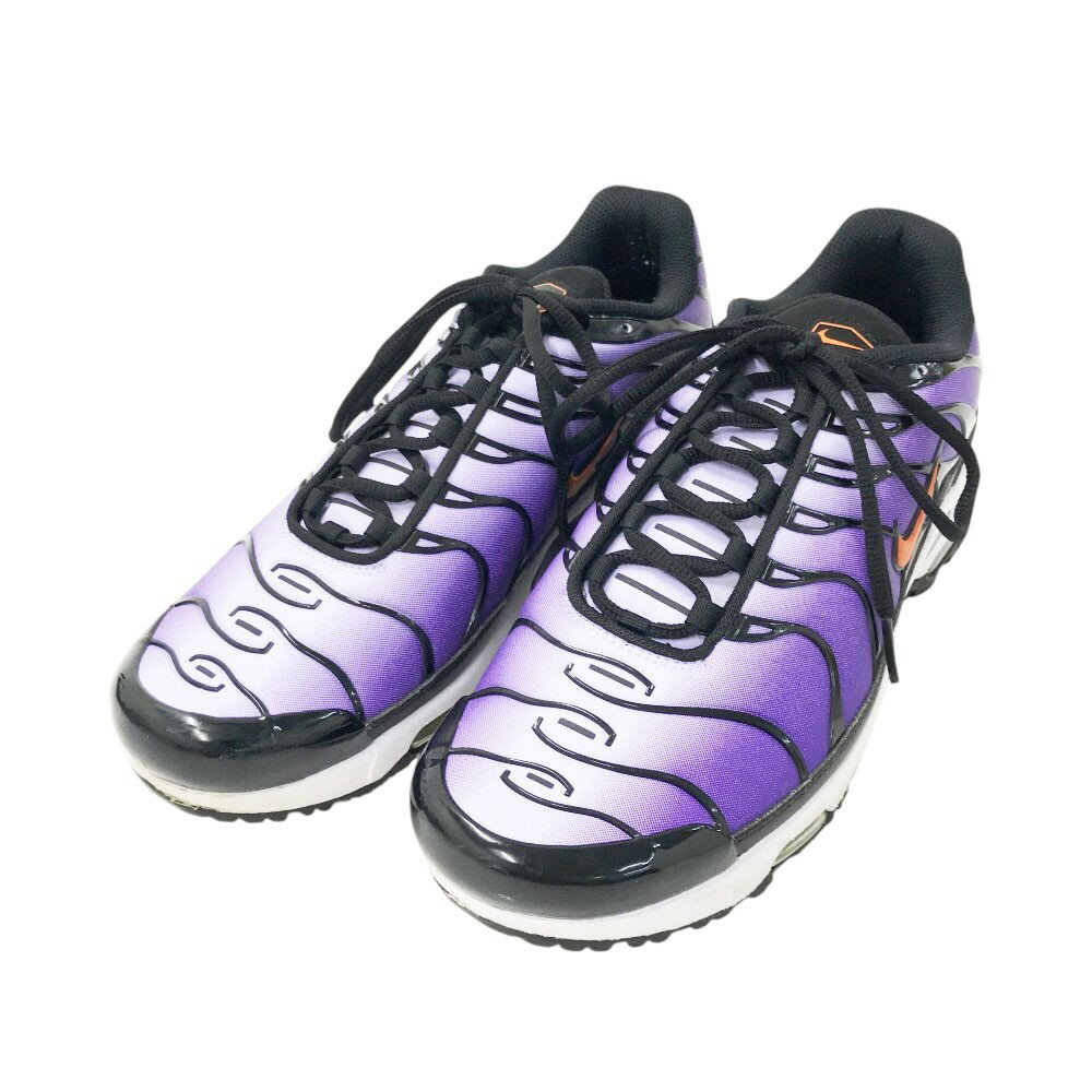 NIKE GOLF ナイキゴルフ FZ4150-500 エア マックス プラス G ゴルフシューズ パープル系 27.5 【中古】ゴルフウェア メンズ