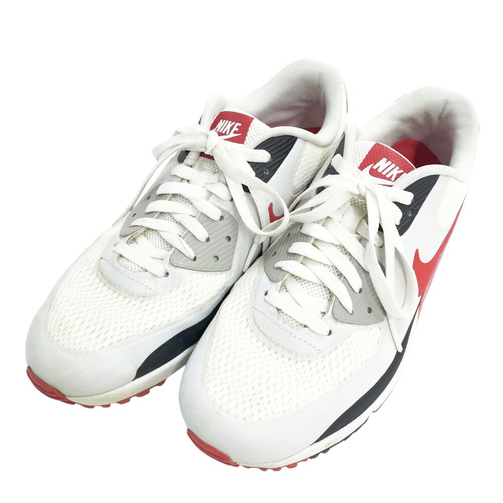 NIKE GOLF ナイキゴルフ DX5999-162 エアマックス90 2023年モデル ゴルフシューズ ホワイト系 28.5cm 【中古】ゴルフウェア メン...