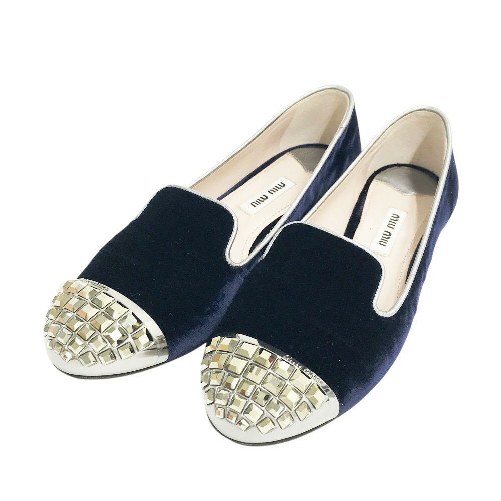 MIU MIU ミュウミュウ フラットシュー