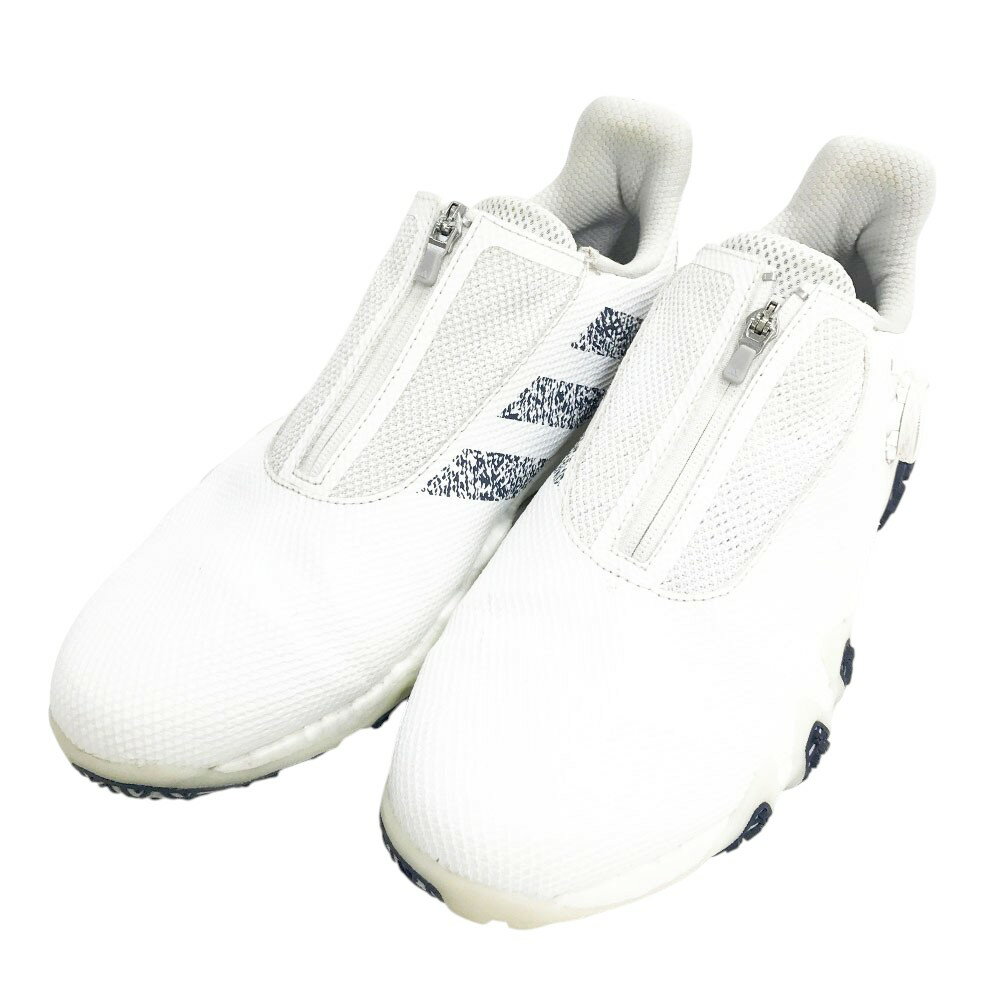 ADIDAS GOLF アディダスゴルフ GX3938 コードカオス22 BOA ゴルフシューズ ホワイト系 29 【中古】ゴルフウェア メンズ