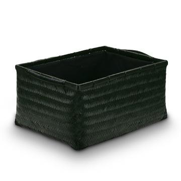 COTAN/竹収納籠 黒
