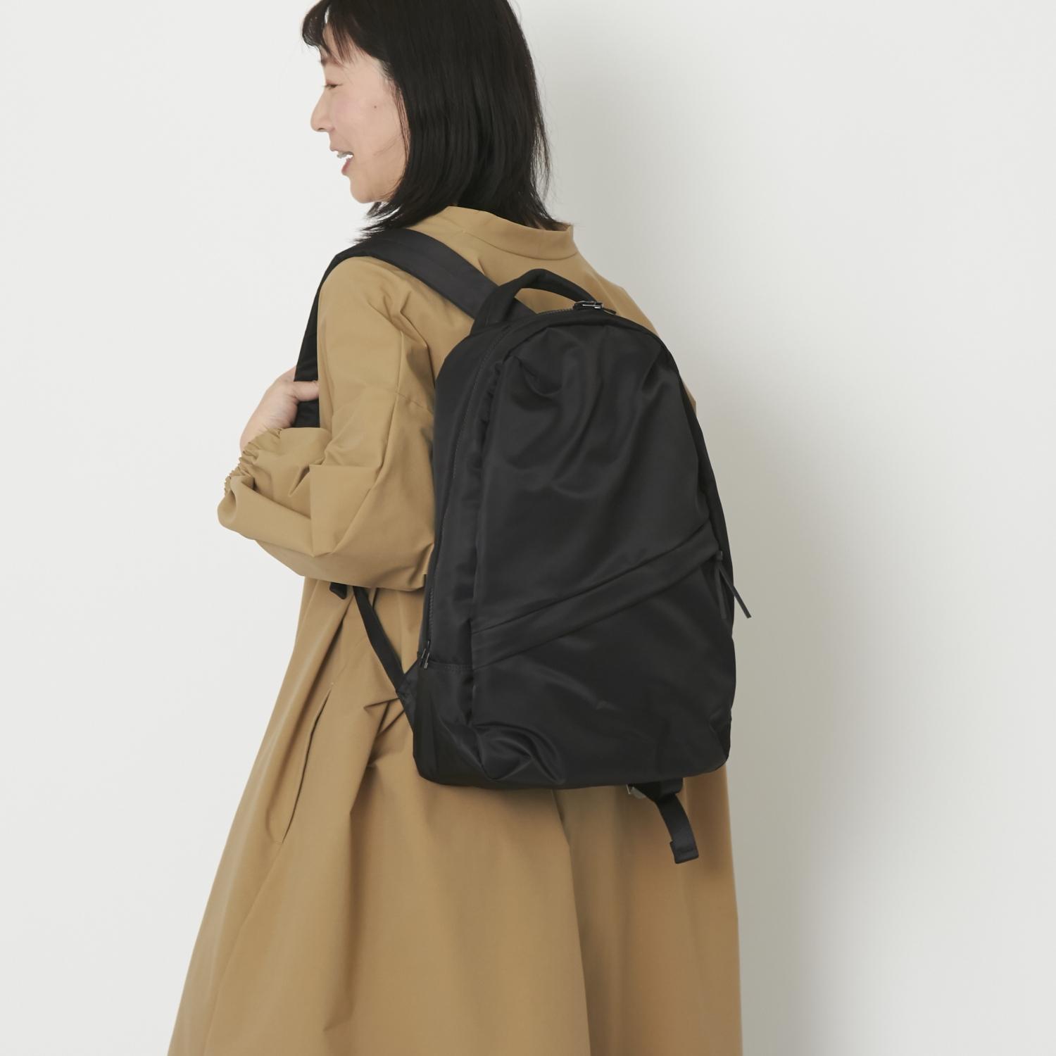 NIZYU KANO/別注 ライトナイロンリュック エコツイル M ブラック