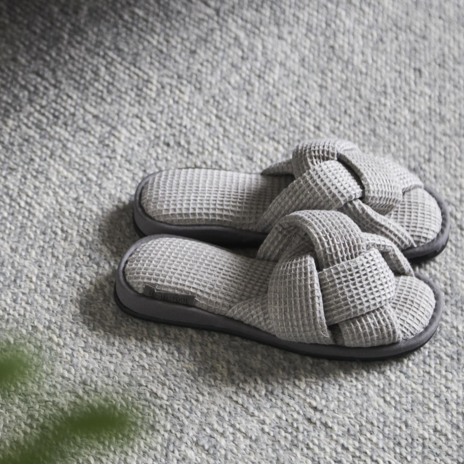 LOOM＆SPOOL/ワッフルスリッパ