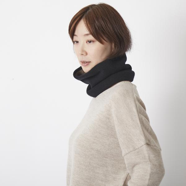 el alto/ベビーカシミヤ100%スヌード