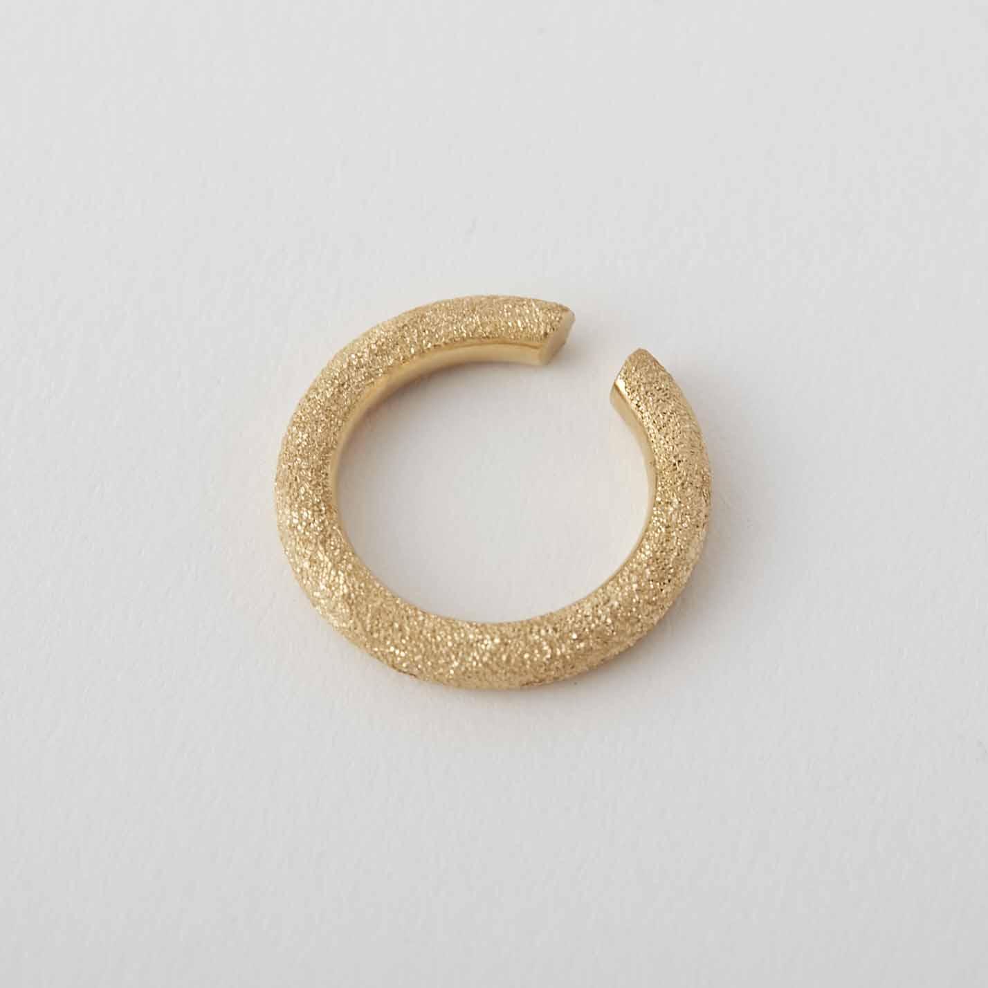 hatsuyume jewelry & objects/diamond dust ring-earcuff Gold