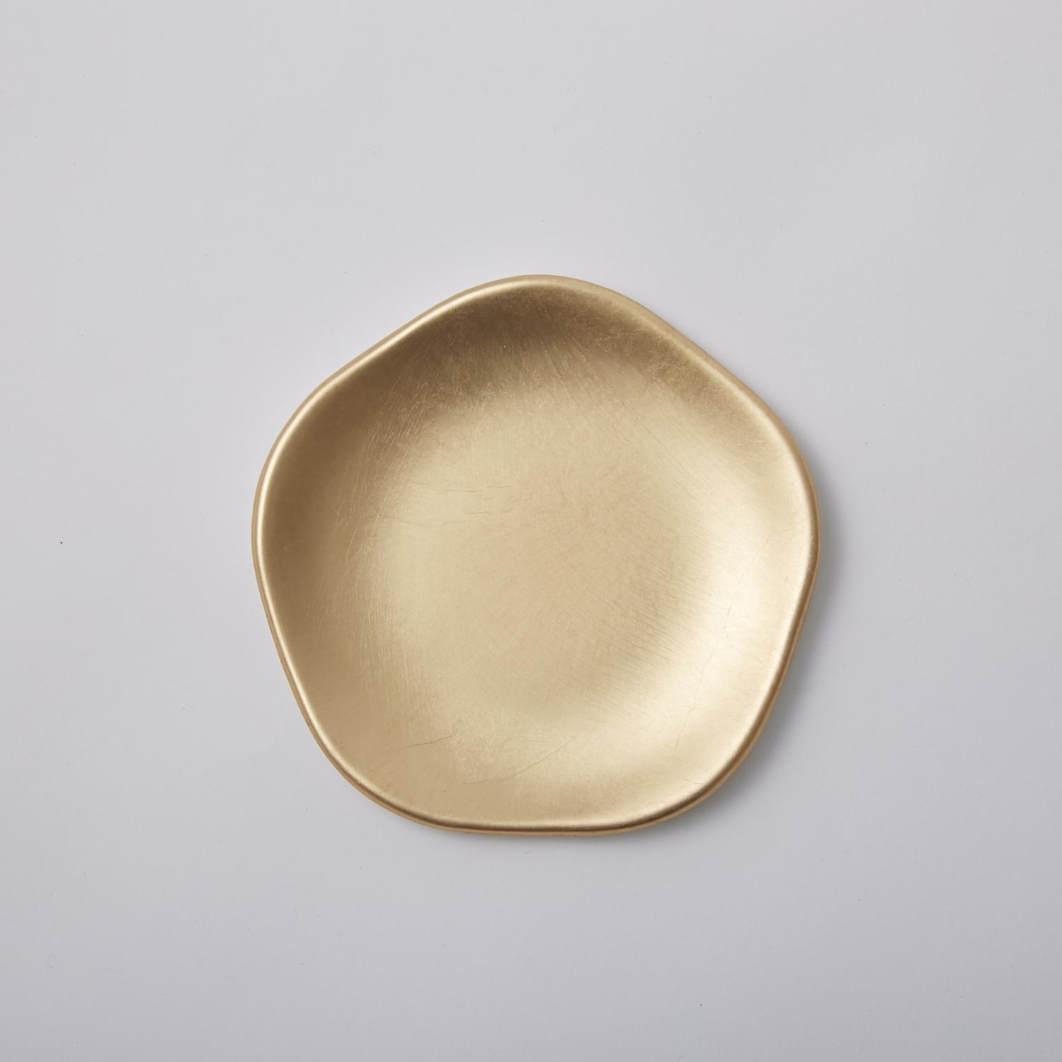 HAKU LA TABLE/フラワープレート ゴールドのサムネイル