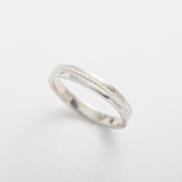 Philliamm/center-twist ring S silver / 11号