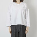 to touch/スーピマ裏毛ワイドTシャツ ホワイト