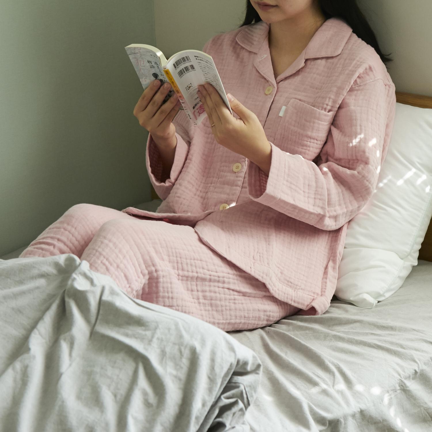 ふわふわ五重ガーゼパジャマ レディース