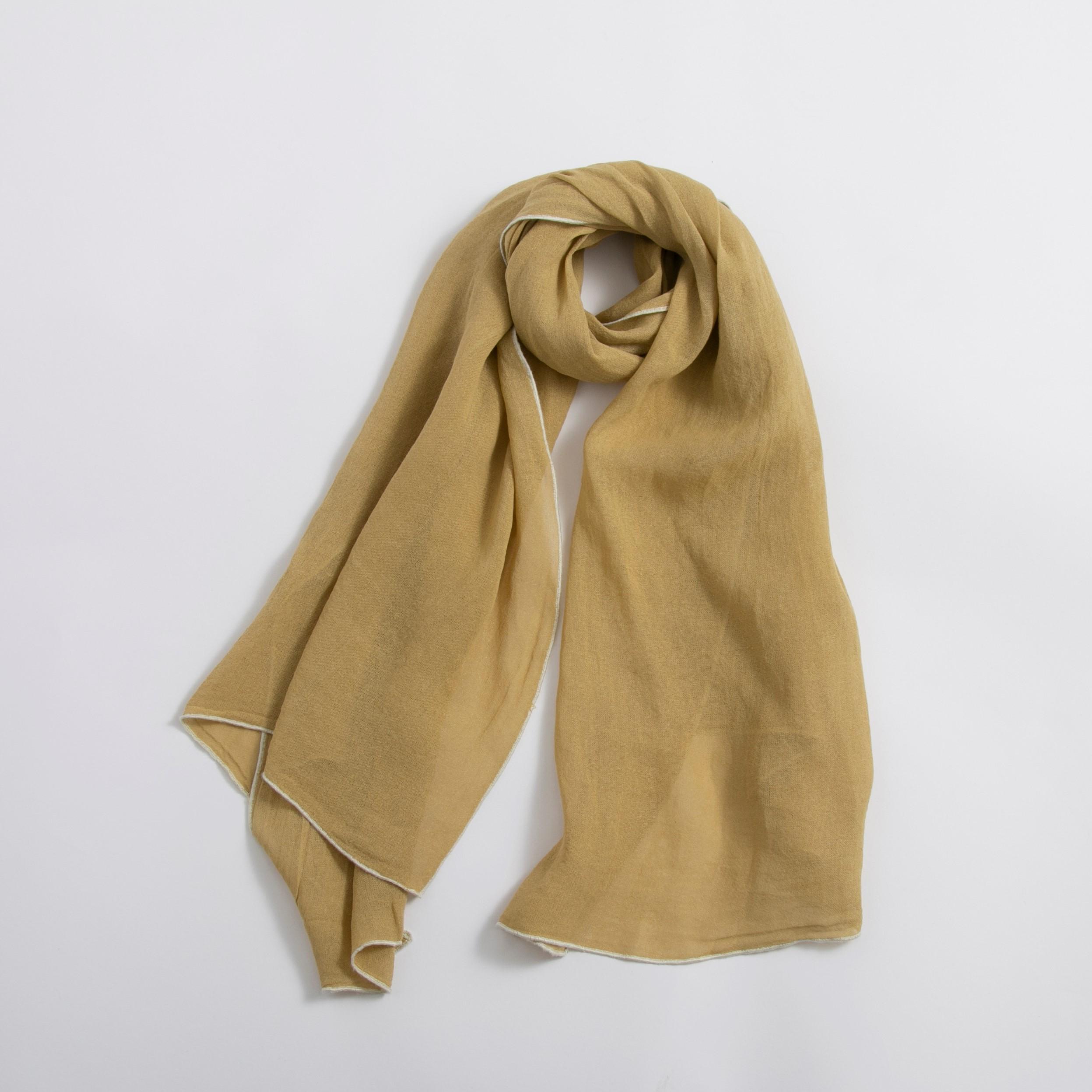 WASHI-TECH/和紙のストール 青朽葉