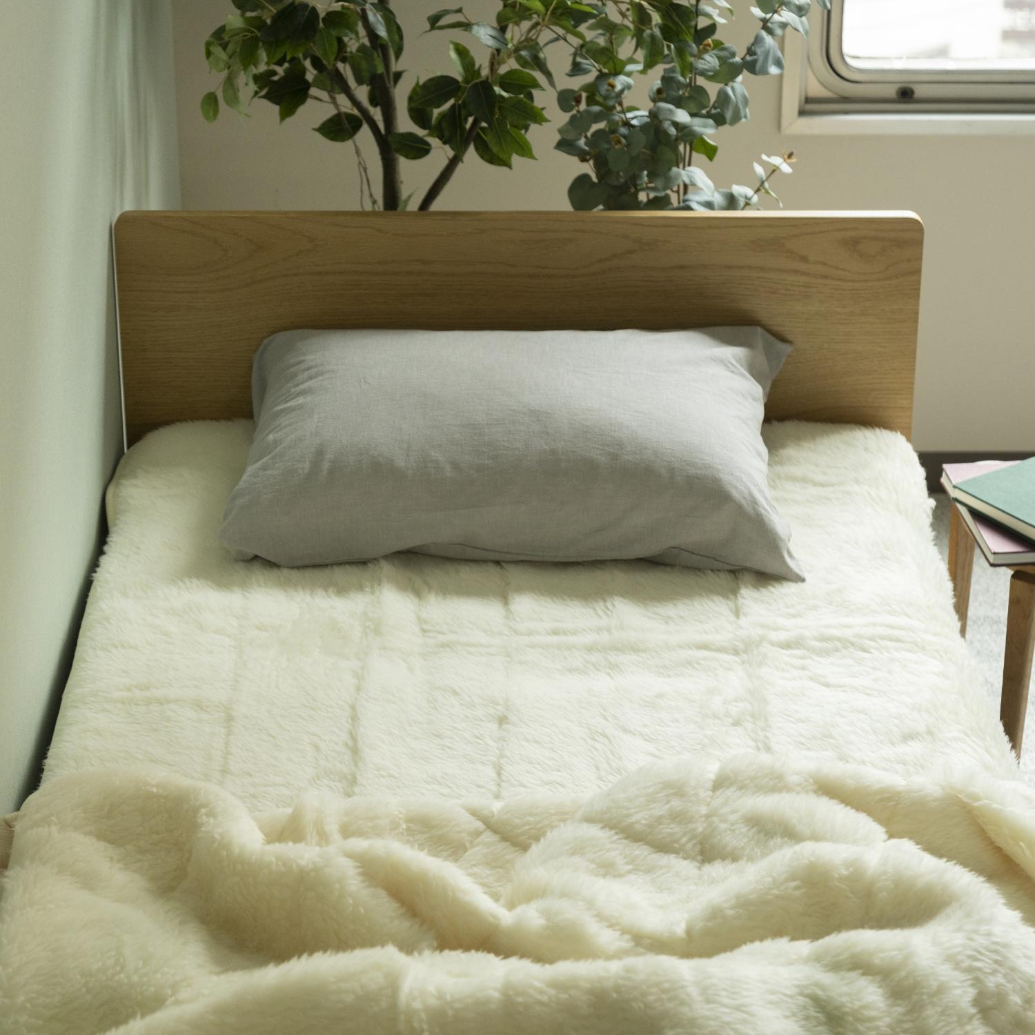 メリノン/ひつじ敷毛布 ダブル