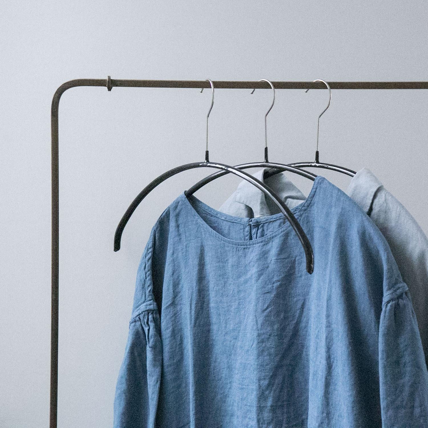 MAWA/人体ハンガー 10本セット ブラック