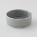 KIHARA/丸型蓋物 グレーマット