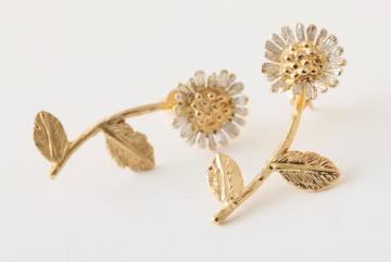 sasakihitomi/コギクロングピアス