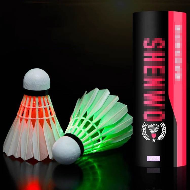 LEDバドミントン 光るシャトル 8個セット スポーツ 運動 ダイエット LED ライト バ...