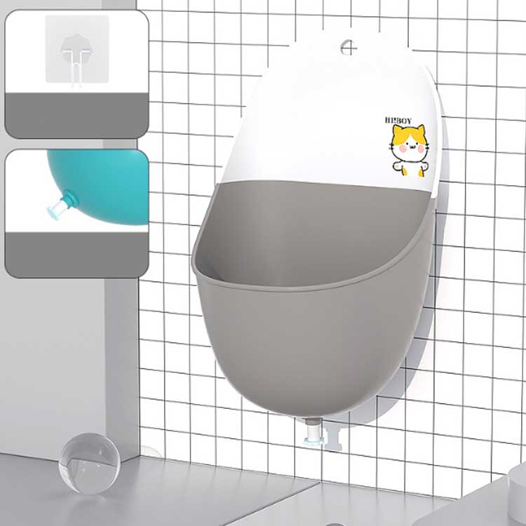 トイレトレーニング 幼稚園 男の子 補助便座 フック付き 壁掛け 小便器 折り畳み可...