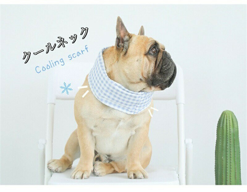 クールネック クールスヌード 犬服 犬 夏 暑さ対策 ひんやり おしゃれ 熱中症予防 ...