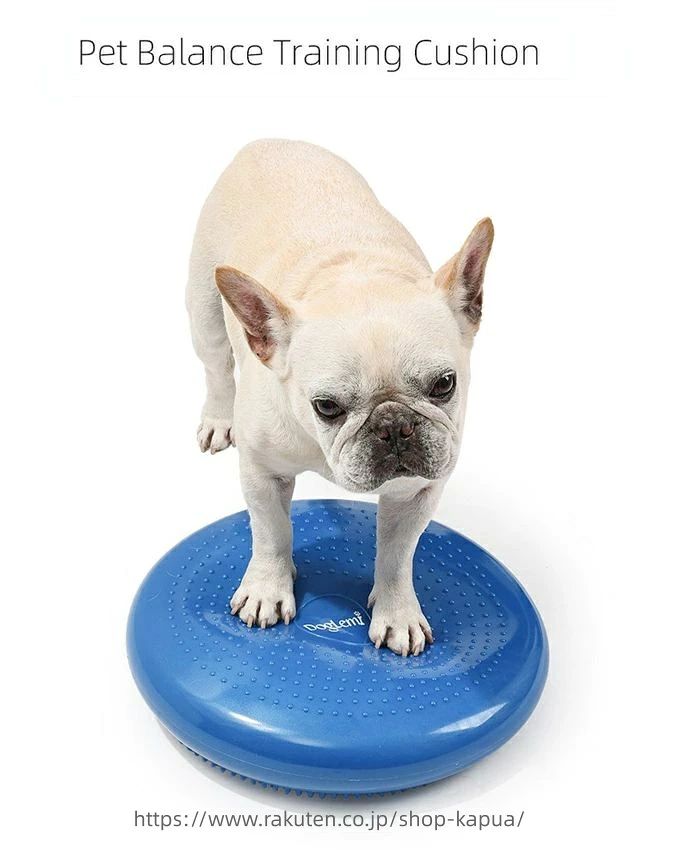 バランスディスク 犬用 ペット ドッグバランスディスク リバーシブル ペット用 小...