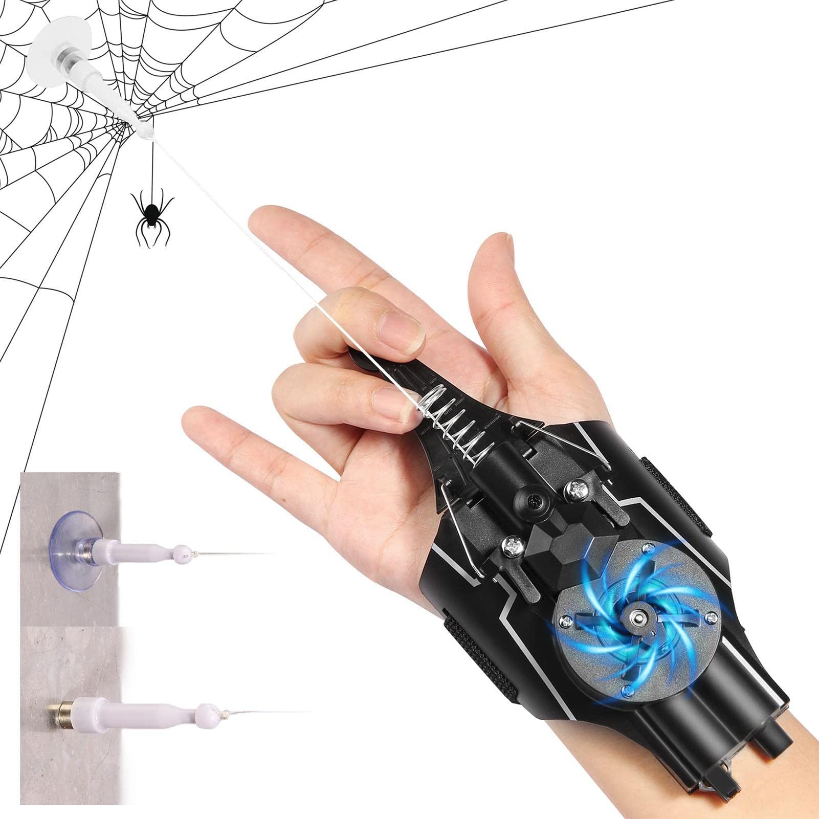 Web-shooter Web-shooter Spider-Man Spider-Man Web-shooter Spider-Man Hand-Chew Spinnenets Real