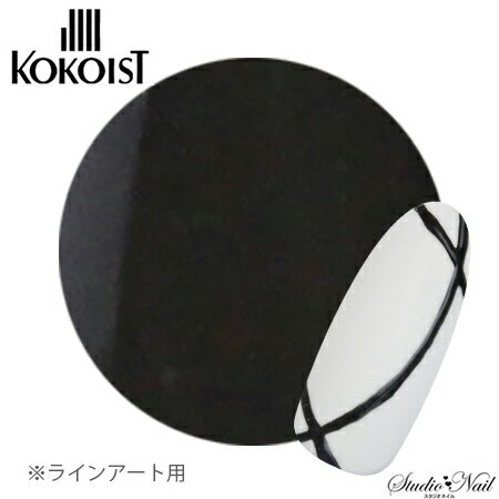 樂天商城 - ココイスト KOKOIST マーカーズ ライン ノンワイプ カラージェル ブラック ML-02