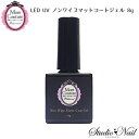 モアクチュール More Couture モアジェル LED UV ノンワイプ マットコート ジェル 8g ブラシタイプ
