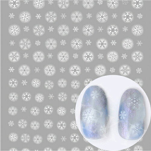 乐天商城 - ツメキラ TSUMEKIRA NN-YUK-012 Airy snow　ネイルシール