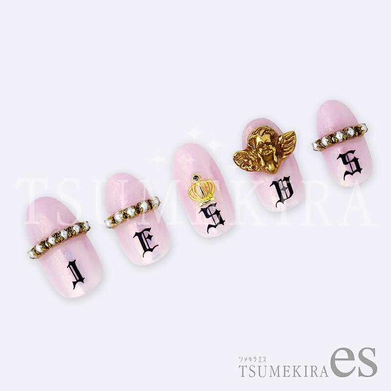 TSUMEKIRA ツメキラ es ES-HNC-002 Honey Chocoプロデュース アルファベット ハートスター 3